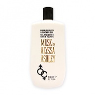 Alyssa Ashley Bubbling Bath & Shower Gel - Musk 500ml