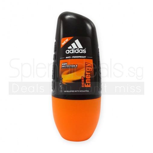 Adidas MEN Roll On - Deep Energy 48h Protection Anti-Perspirant 50ml