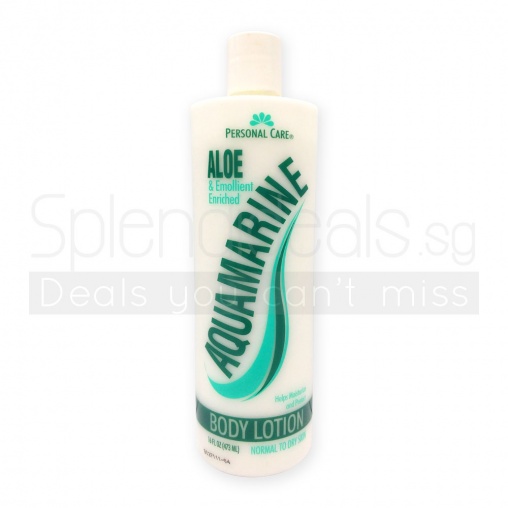Revlon Aquamarine Aloe & Emollient Body Lotion - Nor & Dry Skin 473ml