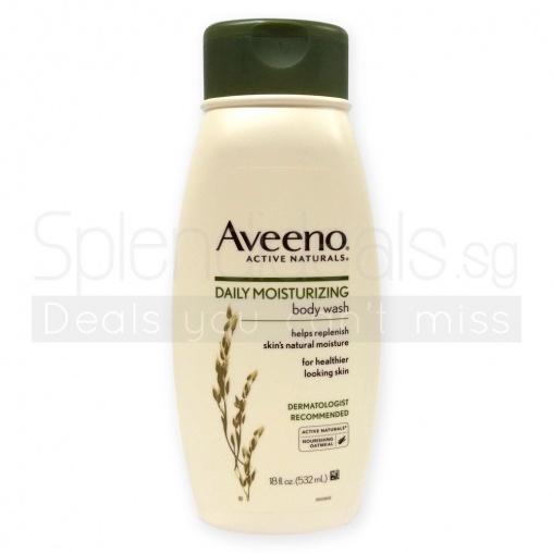 Aveeno Body Wash - Active Naturals Daily Moisturising 532ml