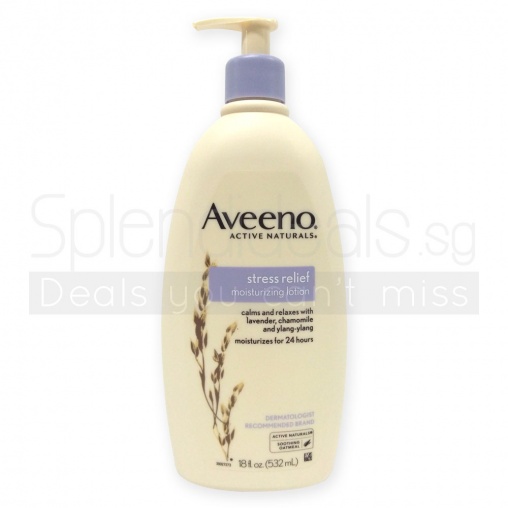 Aveeno Lotion - Active Naturals Stress Relief Moisturising Lotion 532ml