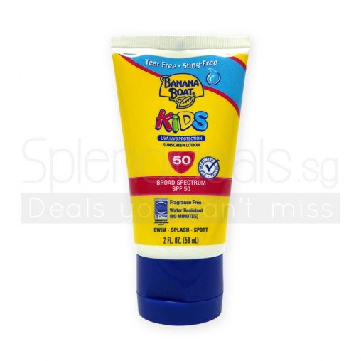 Banana Boat Lotion - SPF 50 Protection Sunscreen for Kids 59ml