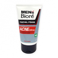 Biore MEN Facial Foam - Acne Defense Anti-Bacterial 100g