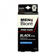 Biore Pore Pack - MEN Refreshing Cool Black Strips 4s