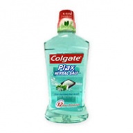Colgate Mouth Rinse - Plax Herbal Salt 750ml