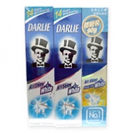 Darlie All Shiny White Regular Toothpaste 2x160g+90g