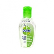 Dettol Hand Sanitizer - Original Instant - Kills 99.9% of Germs 50ml