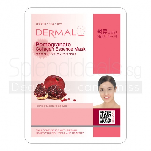 Dermal Collagen Mask - Pomegranate 23g x 10s