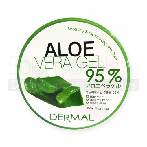 Dermal Aloe Vera Gel - Soothing & Moisturising 95%   300ml