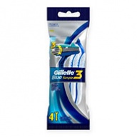 Gillette Razors - Blue Simple 3 Disposable (4s)