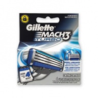 Gillette Cartridges - Mach 3 Turbo 4s