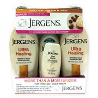 Jergens Ultra Healing + Shea Butter Bonus Pack 621mlx2, 295ml,88ml