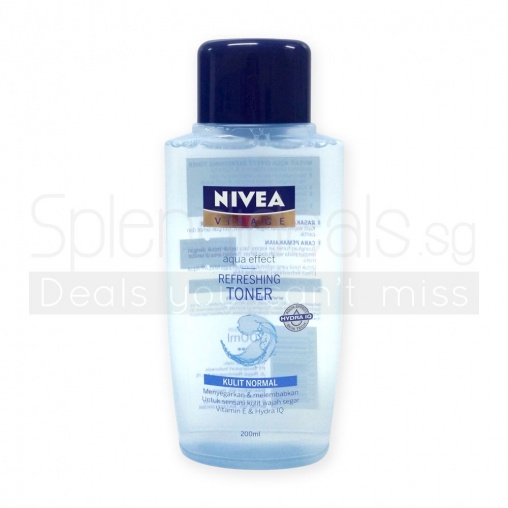 Nivea Toner - Visage Aqua Effect Refreshing with Vitamin E 200ml
