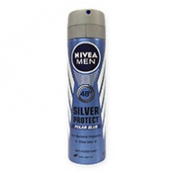 Nivea MEN Deodorant Spray - Silver Protect Polar Blue 150ml
