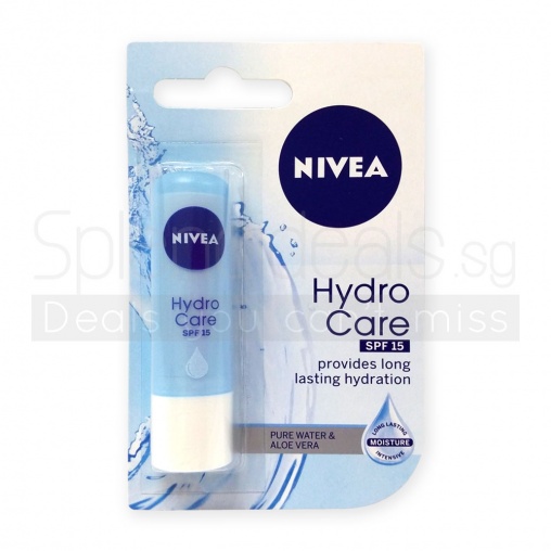 Nivea Lips Balm - Hydro Care SPF 10 with Aloe 4.8g