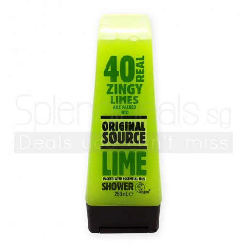 Original Source Lime Shower Gel with Essential Oil 250ml