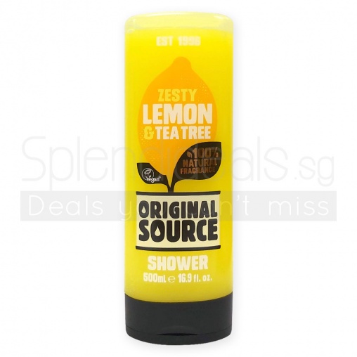 Original Source Lemon And Tea Tree Shower Gel 500ml
