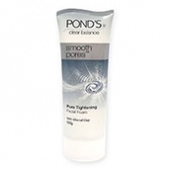 Ponds Cleanser - Smooth Pores Pore Tightening Facial Foam + Glacial Clay 100g