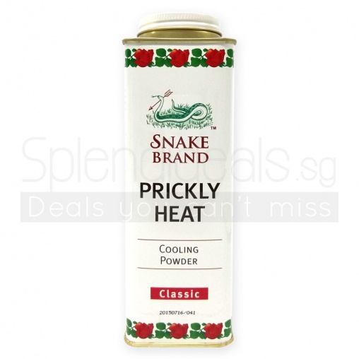 Snake Brand Classic Prickly Heat Cooling Powder 300g
