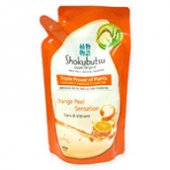 Shokubutsu Orange Peel Sensation Firm & Vibrant Body Foam Refill 550g