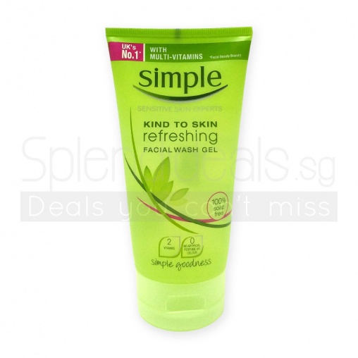 Simple Facial Wash - Refreshing With Multi Vitamins 150ml