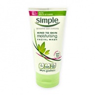 Simple Facial Wash - Soap Free Moisturising for Sensitive Skin  150ml