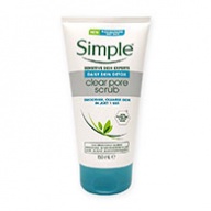 Simple Facial Scrub - Daily Skin Detox Clear Pore 150ml