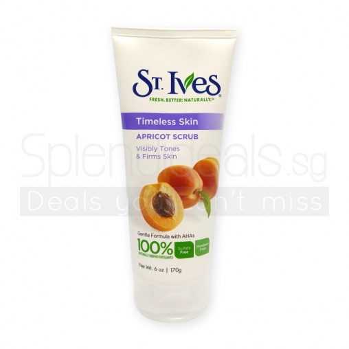 St Ives Facial Scrub - Visibly Tones & Firms Skin Apricot 170g