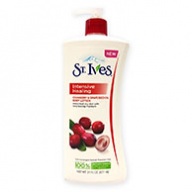 St Ives Lotion - Intensive Healing with Cranberry & Grapeseed Oil 621ml