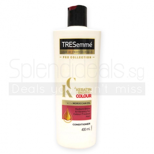 TRESemme Hair Conditioner - Keratin Smooth Colour With Moroccan Oil 400ml
