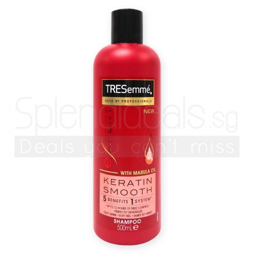 Tresemme Hair Shampoo - Keratin Smooth with Marula Oil 500ml