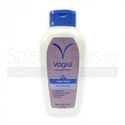 Vagisil Intimate Wash Clean Scent - Sensitive Skin 240ml