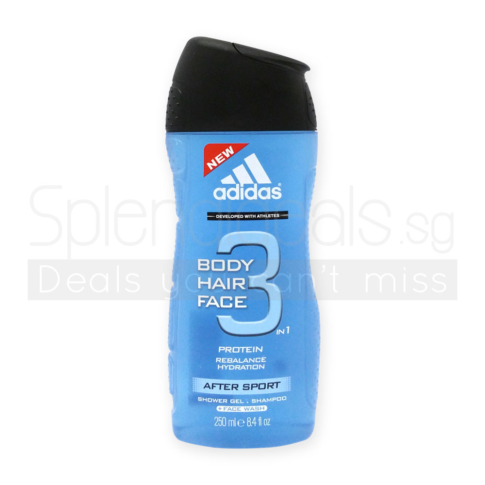 adidas after sport hair and body wash