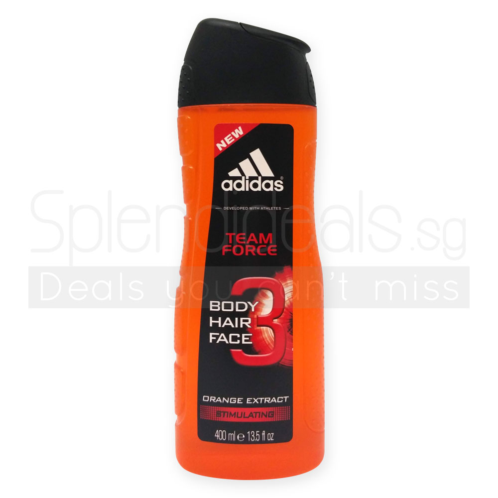 adidas team force shower gel