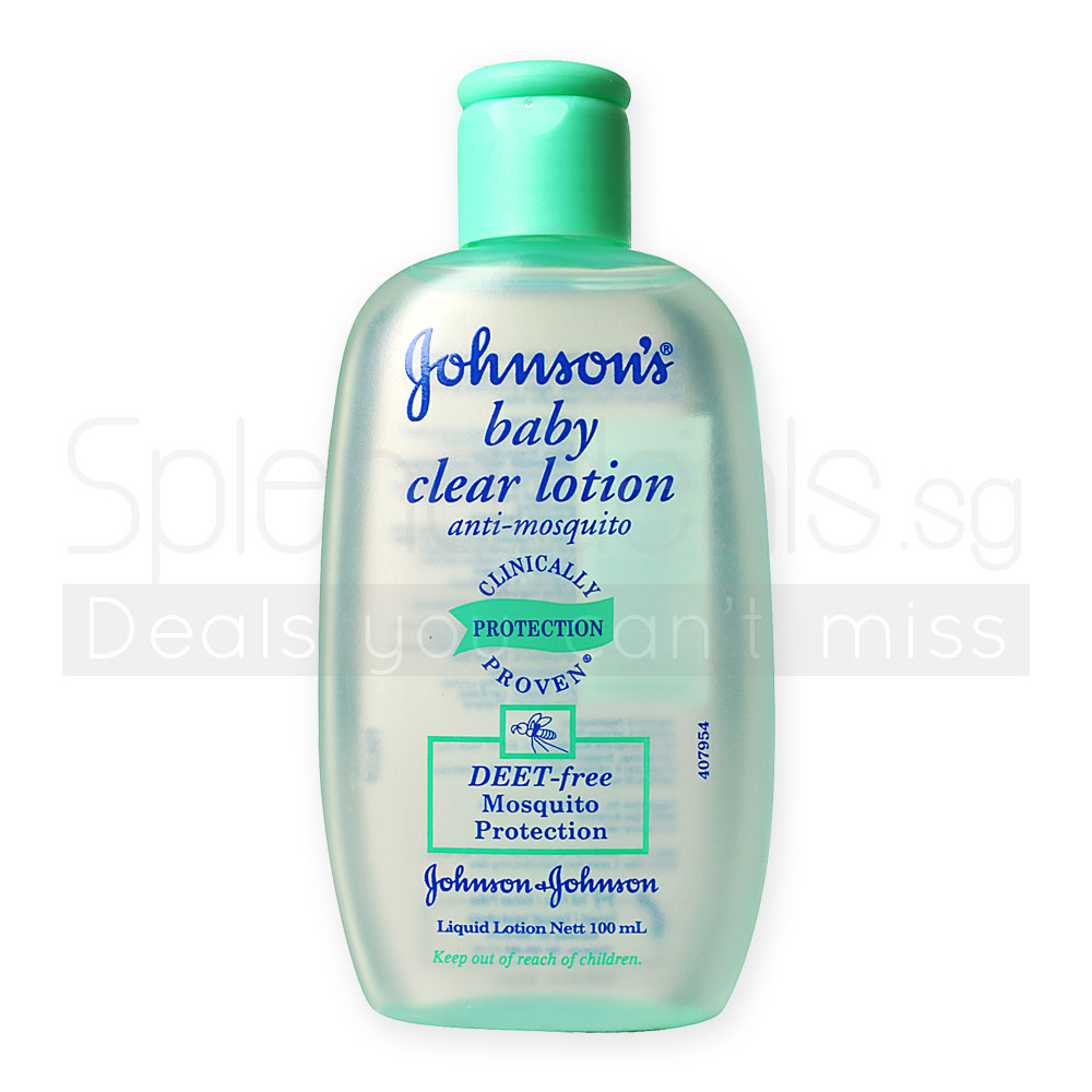 johnson baby clear lotion anti mosquito