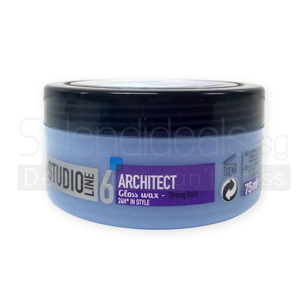 Hair Styling | Loreal Studio Line 6 Architect 24h in Style Gloss Wax 75ml