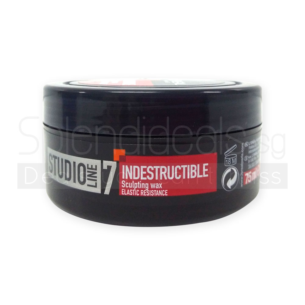 Hair Styling | Loreal Studio Line 7 Indestructible Scrulpting Wax 75ml Hair Styling | Loreal Studio Line 7 Indestructible Scrulpting Wax 75ml