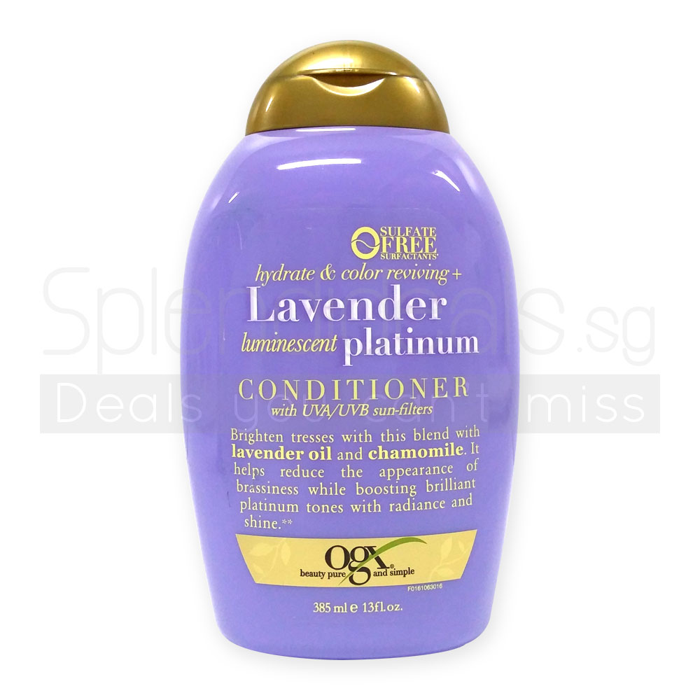 Premium Hair Care OGX Hydrate Color Reviving Lavender Platinum