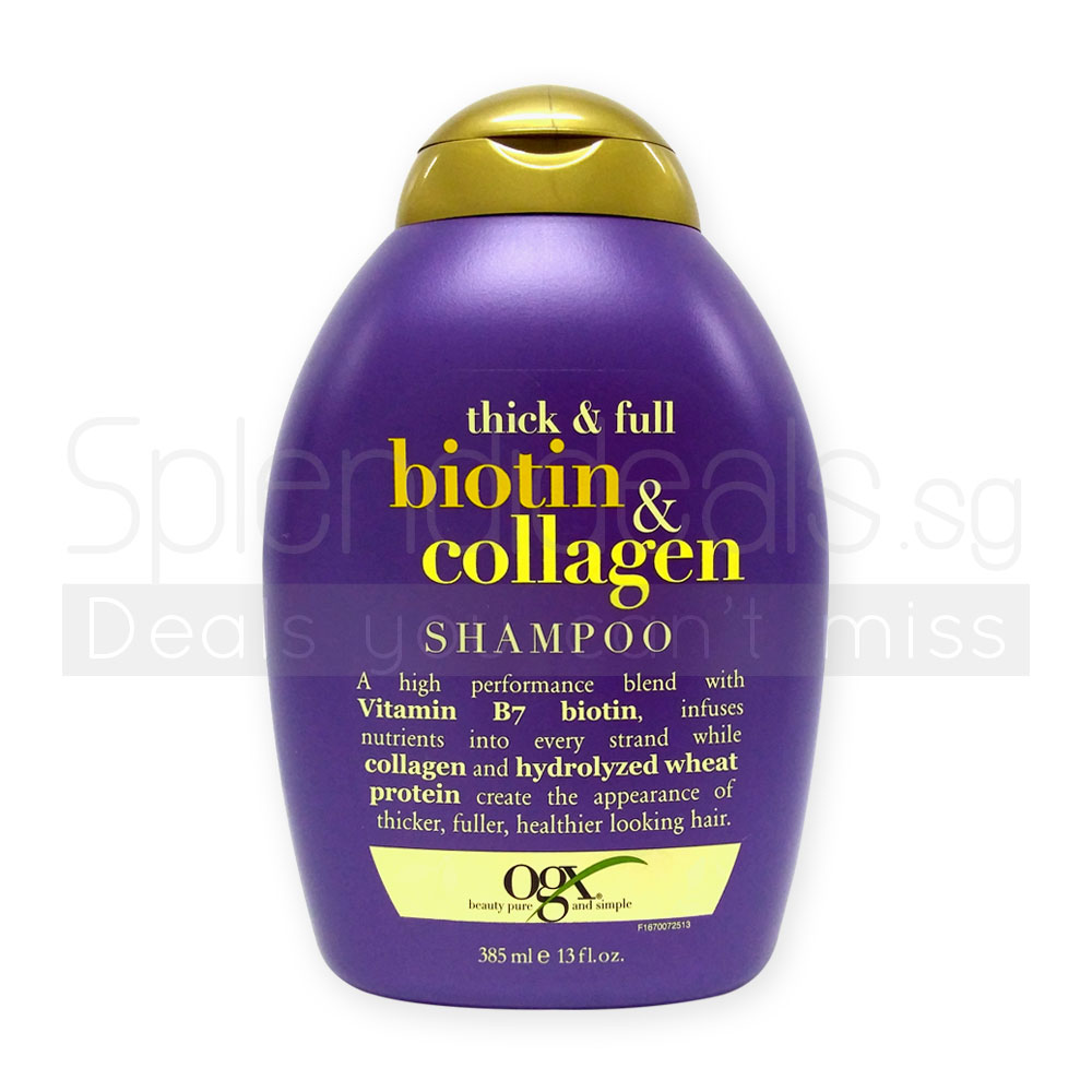 Premium Hair Care Organix Thick Full Biotin Collagen Shampoo