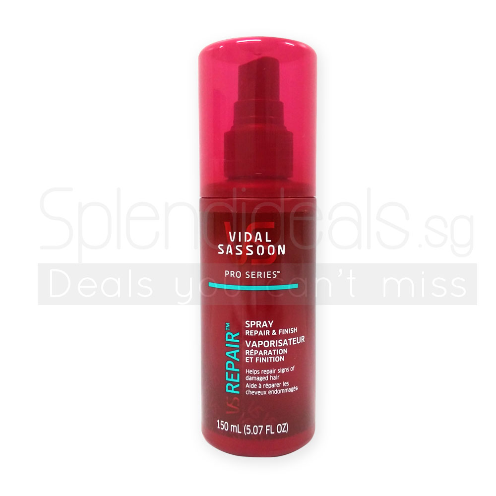 Hair Styling | Vidal Sassoon Pro Series Damage Repair & Finish Hair Spray 150ml Hair Styling | Vidal Sassoon Pro Series Damage Repair & Finish Hair Spray 150ml