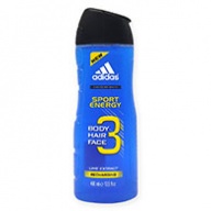 Adidas Shower Gel - Sports Energy 3 in 1 400ml