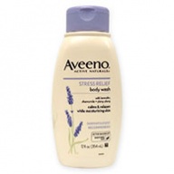 Aveeno Body Wash - Stress Relief Lavender + Chamomile 354ml
