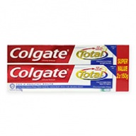 Colgate Total 12h Protection Professional Whitening Tooth Gel 150g x 2