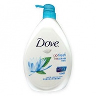 Dove Body Wash - Go Fresh Cool W/Mint & Water Lily 1000ml