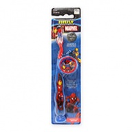 Fun Characters Toothbrush - Marvel Heroes Soft Souple with Cap for Ages 3+  1s