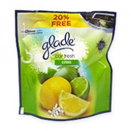 Glade Car Fresh Citrus Air Freshener 70g +15g