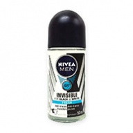 Nivea MEN Deodorant Roll On - Invisible Black and White Fresh 50ml