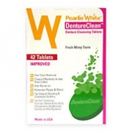 Pearlie White Denture Clean Denture Cleansing Tablets - 42 Tablets