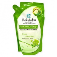 Shokubutsu Green Freshness Revitalize & Shine Body Foam Refill 550g