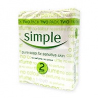 Simple Soap - Sensitive Skin Pure Soap 125g x 2